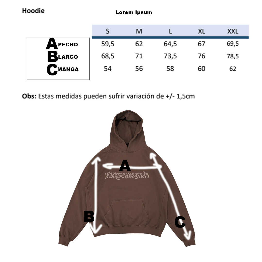 "ORIGINAL HOODIE", EL NOPAL