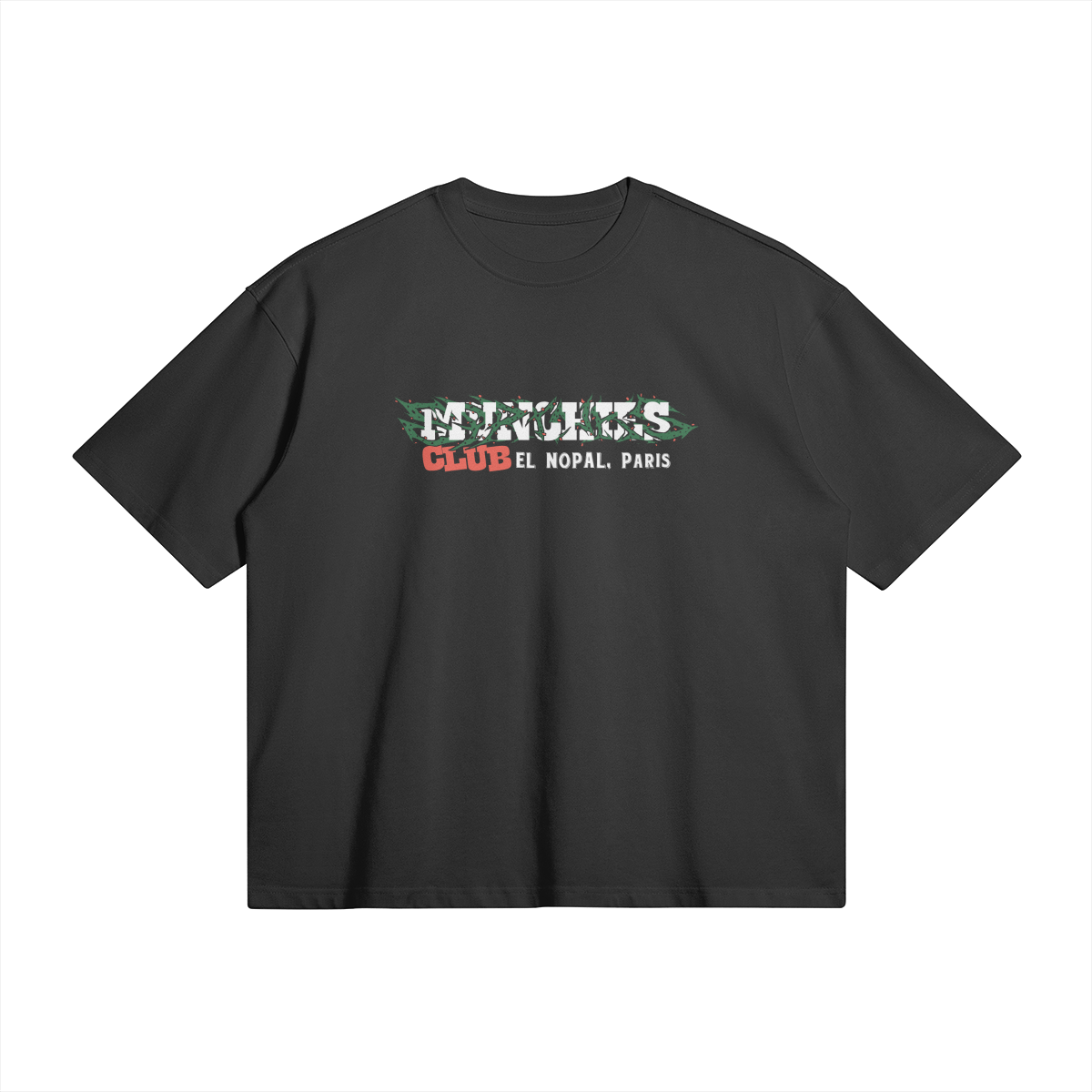 "Original Black Tee" EL NOPAL X SPRYNKS