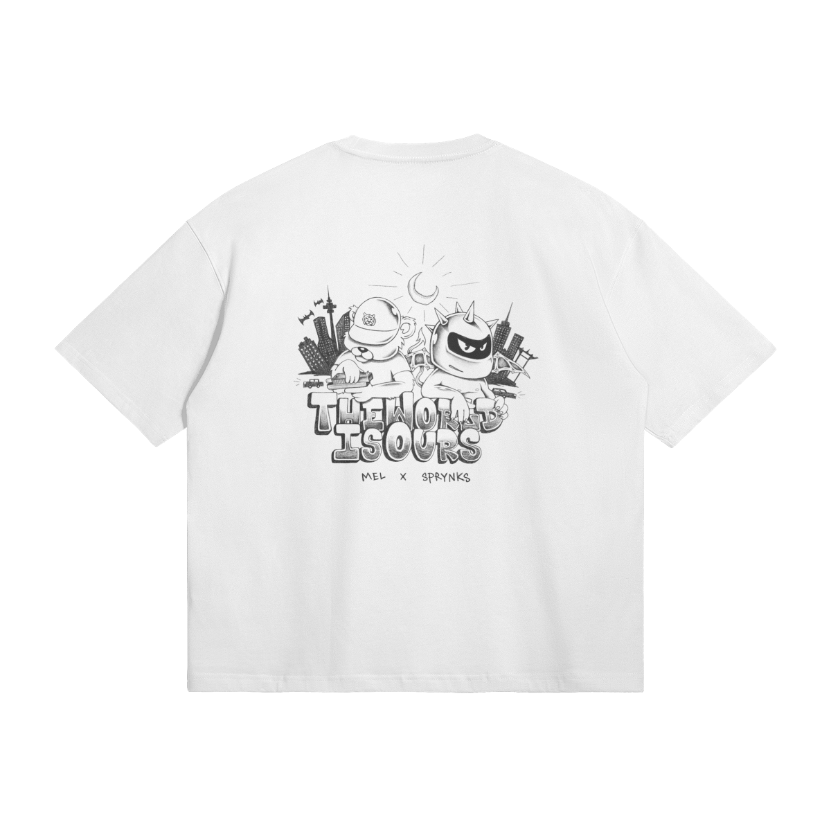 MEL X SPRYNKS ¨The World Is Ours¨Tee