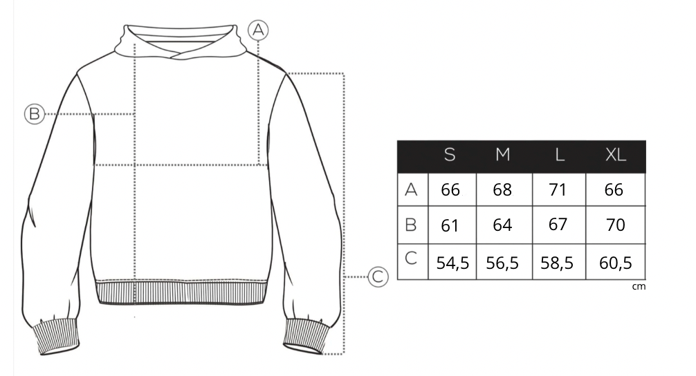 Oversized Light Blue Hoodie – Basics Collection