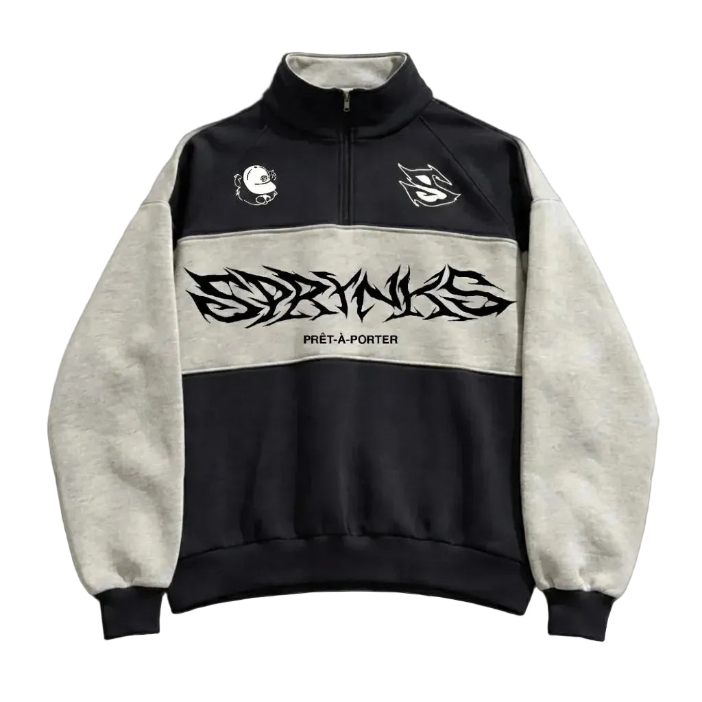 EXCLUSIVE ZIP SPRYNKS NAVY BLUE