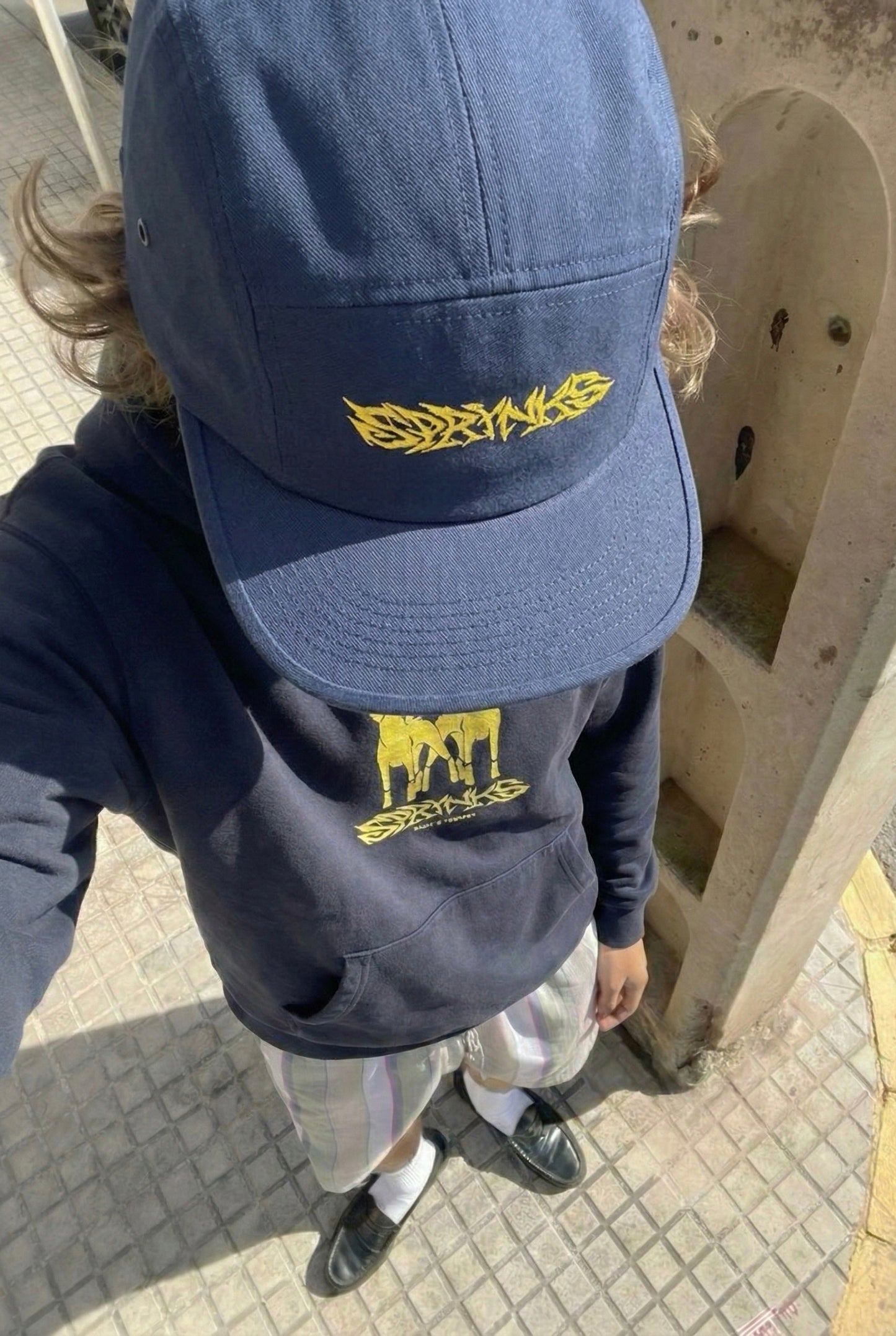 Oversized Hoodie Navy Blue