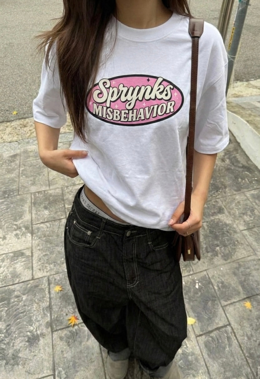 White T-Shirt Oversize