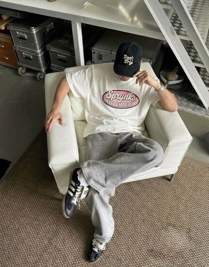 White T-Shirt Oversize