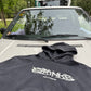 Oversized Washed Black Hoodie – Basics Collection