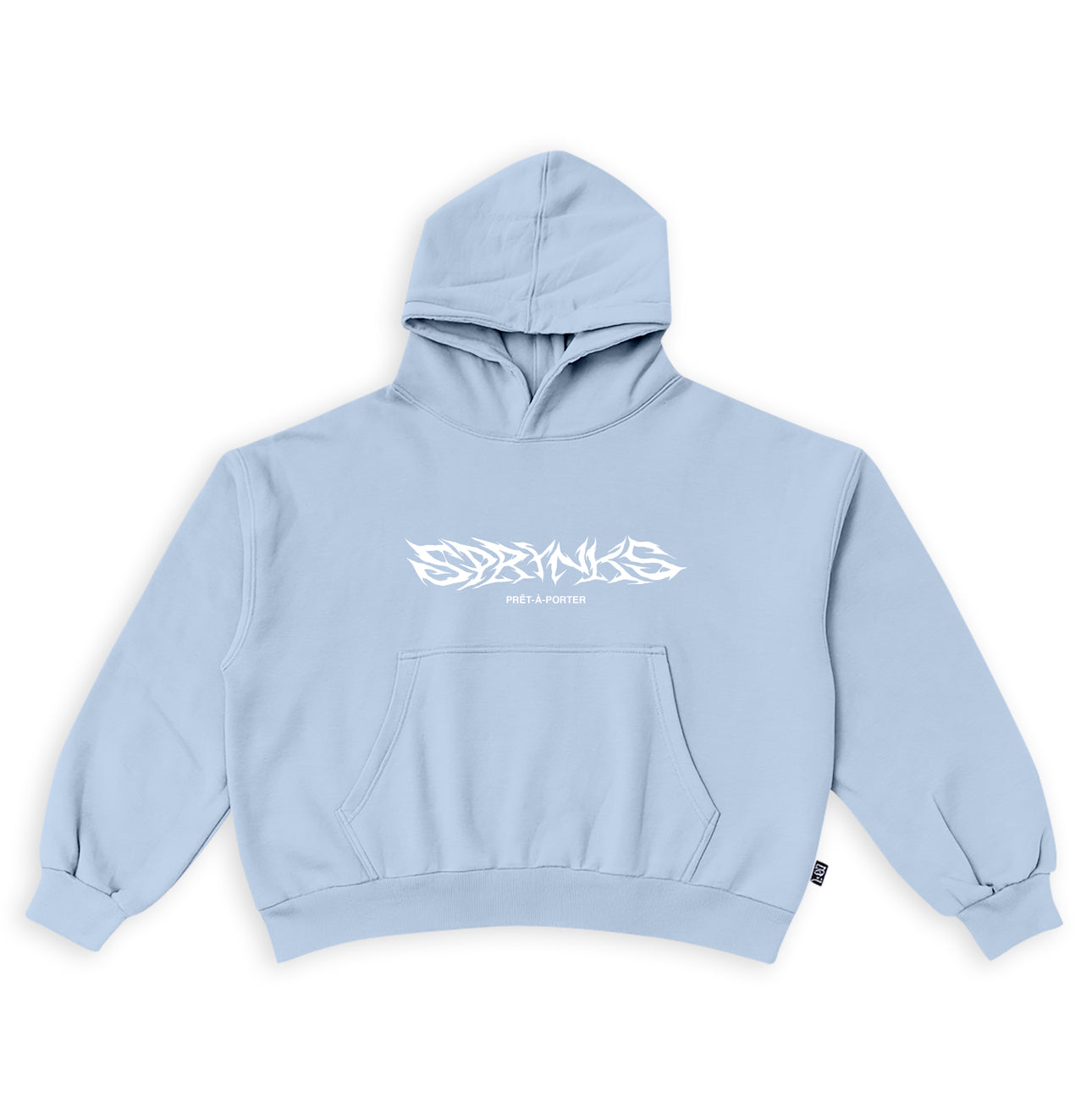 Oversized Light Blue Hoodie – Basics Collection