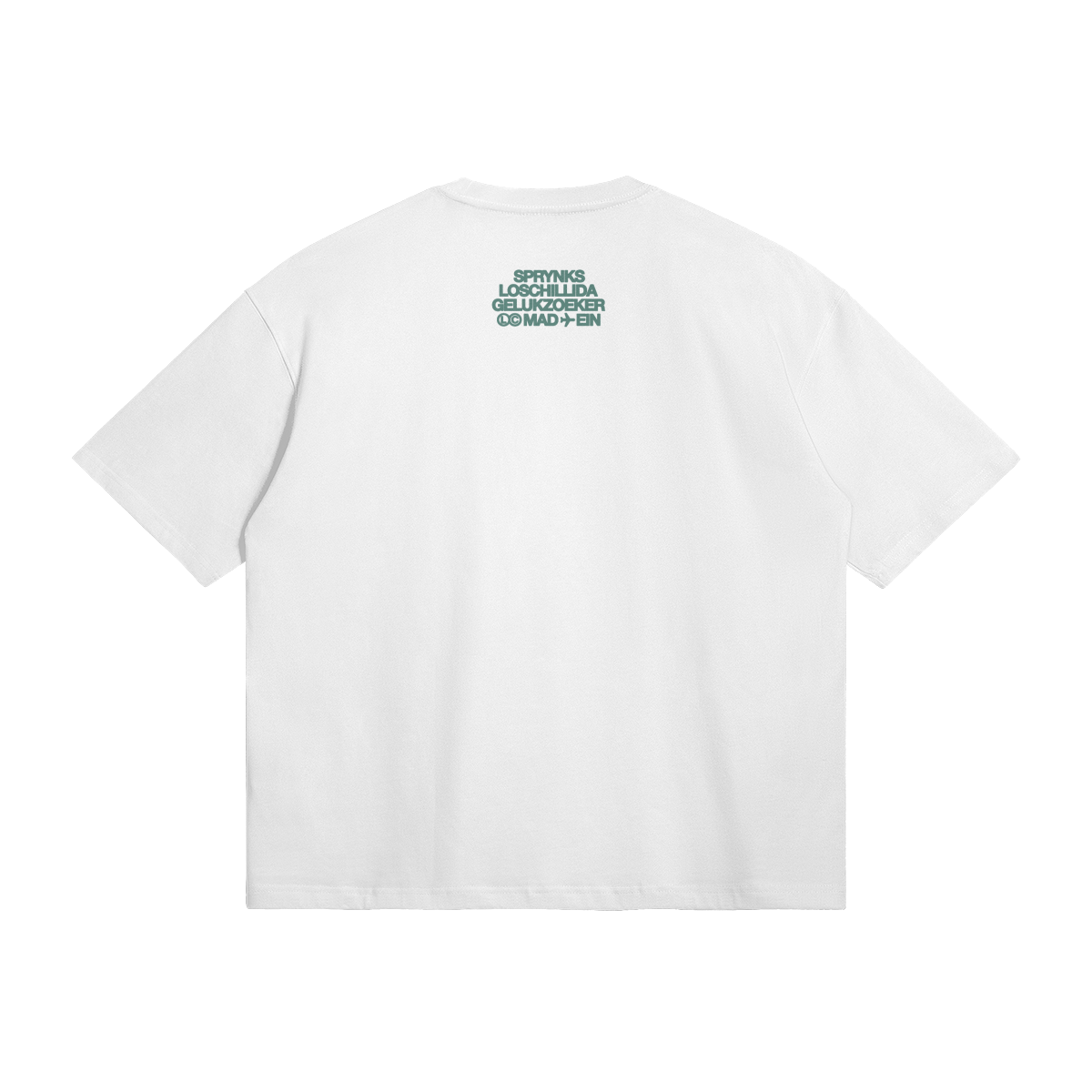 GELUKZOEKER TEE GREEN