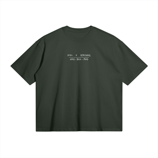 SPRYNKS X MEL BUNDLE ¨The World Is Ours¨Tee Logrado